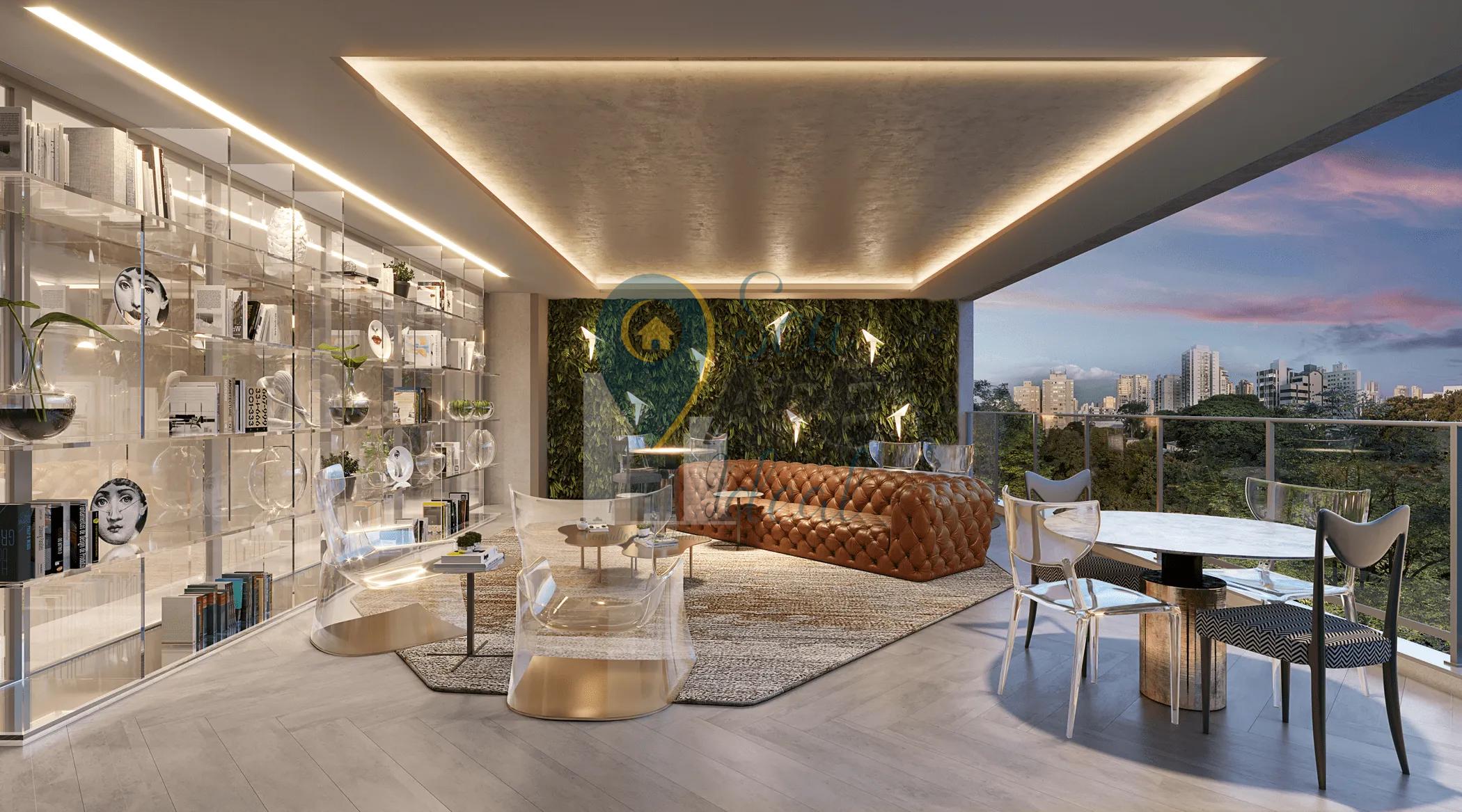 Apartamento 3 su&iacute;tes (147 e 158m&sup2;) by Yoo na Pomp&eacute;ia Rua Apiacás São Paulo - 