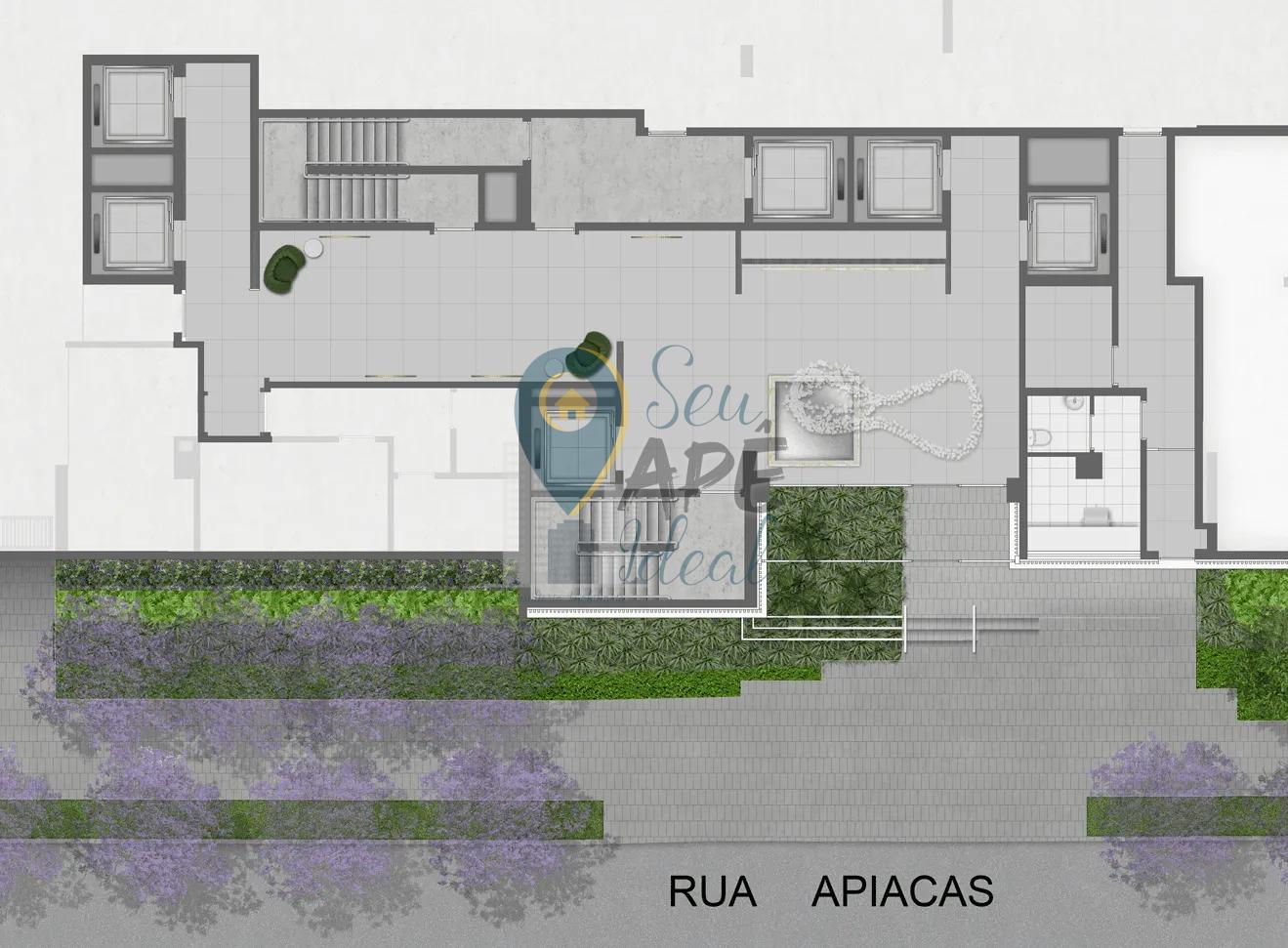 Apartamento 3 su&iacute;tes (147 e 158m&sup2;) by Yoo na Pomp&eacute;ia Rua Apiacás São Paulo - 