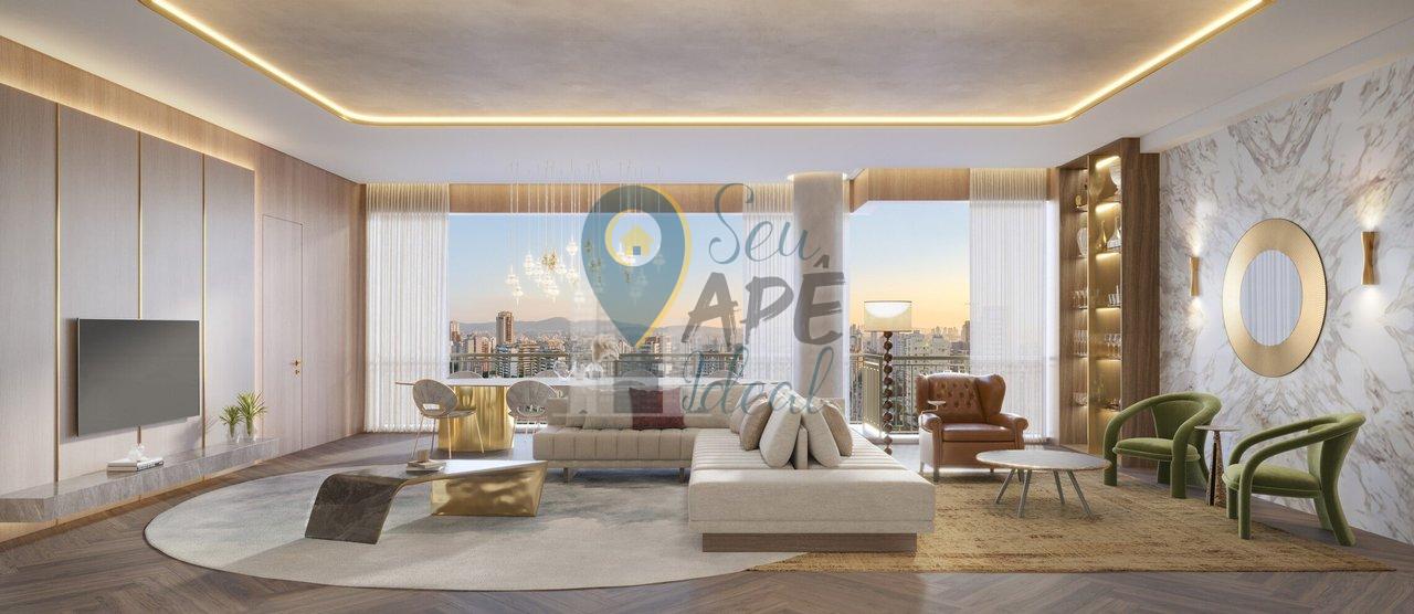 The Palace Royal &ndash; Apartamentos de 139 a 177 m&sup2;, 3-4 dormit&oacute;rios, luxo incompar&aacute;vel Rua Bartolomeu de Gusmão São Paulo - 