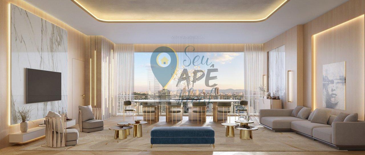 The Palace Royal &ndash; Apartamentos de 139 a 177 m&sup2;, 3-4 dormit&oacute;rios, luxo incompar&aacute;vel Rua Bartolomeu de Gusmão São Paulo - 