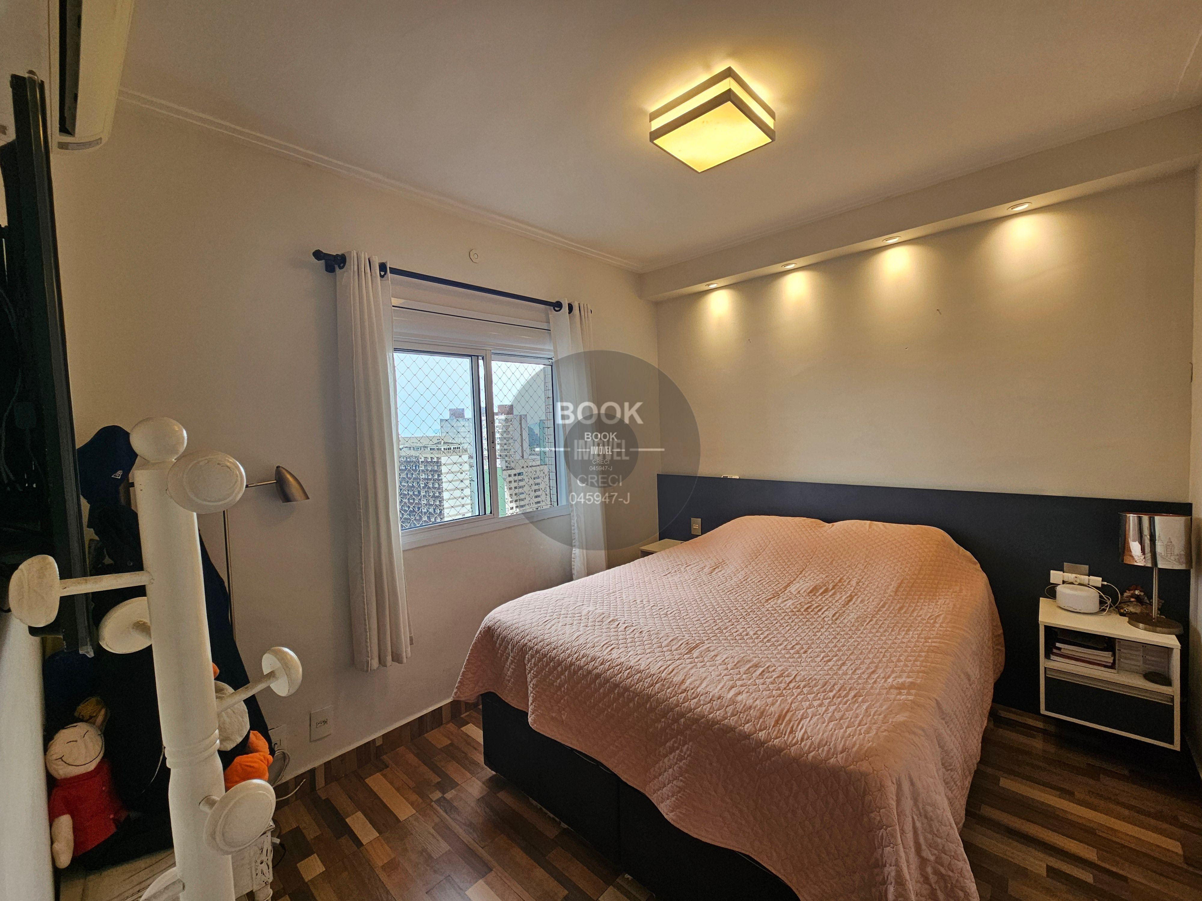 Apartamento Moderno com Vista Mar e Lazer Completo Rua Piauí Santos - 