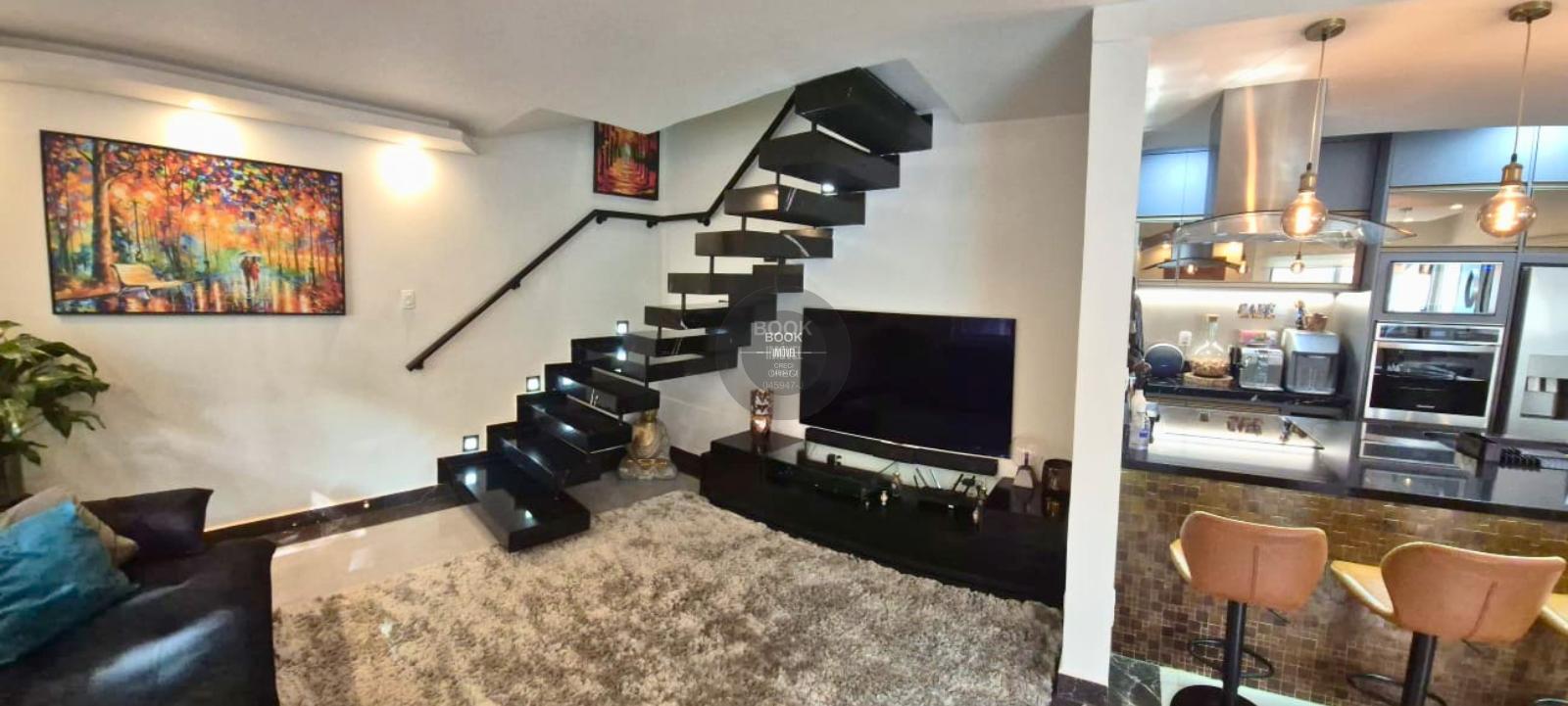 Viver com Estilo em casa Inteligente, climatizada e com lazer privativo no Boqueir&atilde;o Rua Pedro Ivo, 01 Santos - 