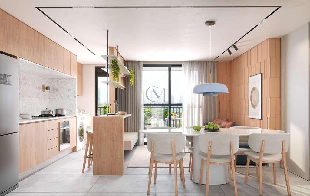 Apartamento Augen 78.17m² 3D Monsenhor Ivo Zanlorenzi Curitiba - 