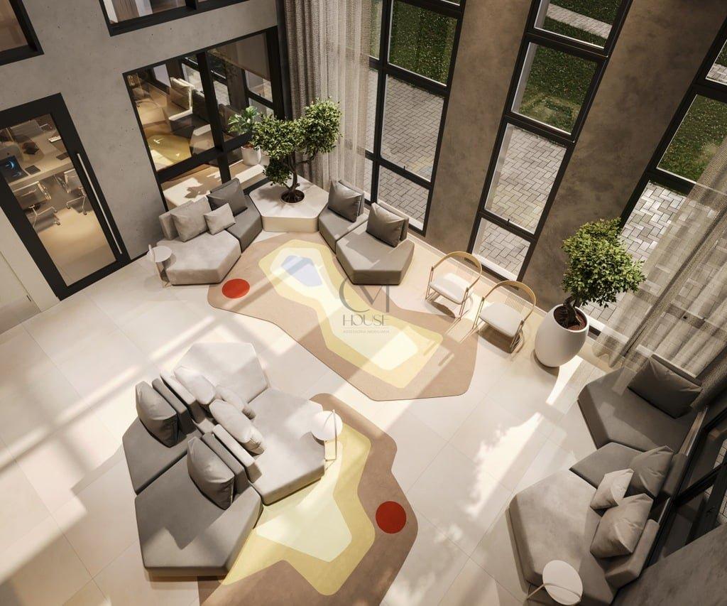 Cobertura Duplex Ecco 260.11m² 3D Av. Monsenhor Ivo Zanlorenzi Curitiba - Hall