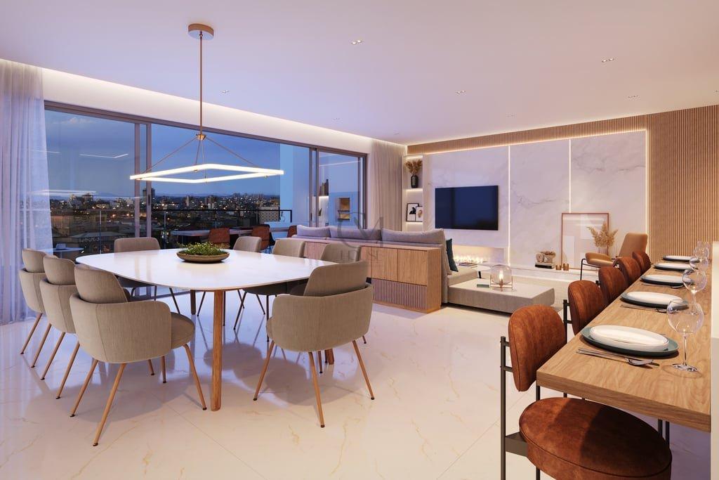 Cobertura Duplex Ecco 260.11m² 3D Av. Monsenhor Ivo Zanlorenzi Curitiba - Living