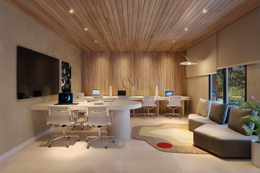 Cobertura Duplex Ecco 260.11m² 3D Av. Monsenhor Ivo Zanlorenzi Curitiba - Coworking