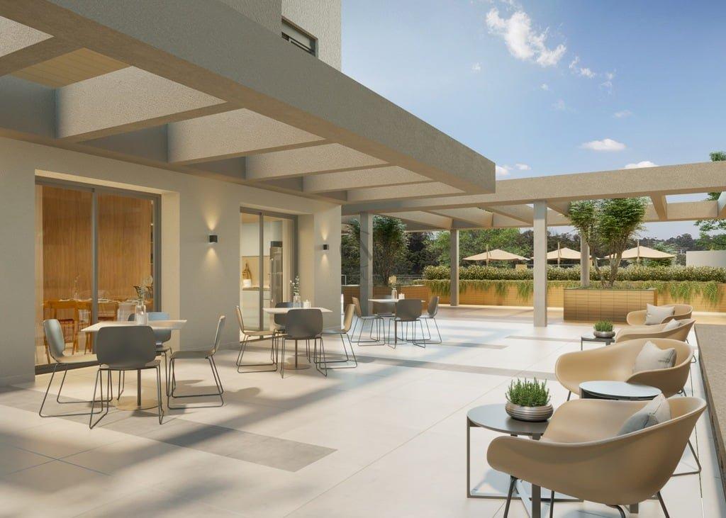Cobertura Duplex Ecco 260.11m² 3D Av. Monsenhor Ivo Zanlorenzi Curitiba - Terraco coletivo