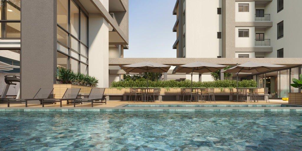 Cobertura Duplex Ecco 260.11m² 3D Av. Monsenhor Ivo Zanlorenzi Curitiba - Piscina