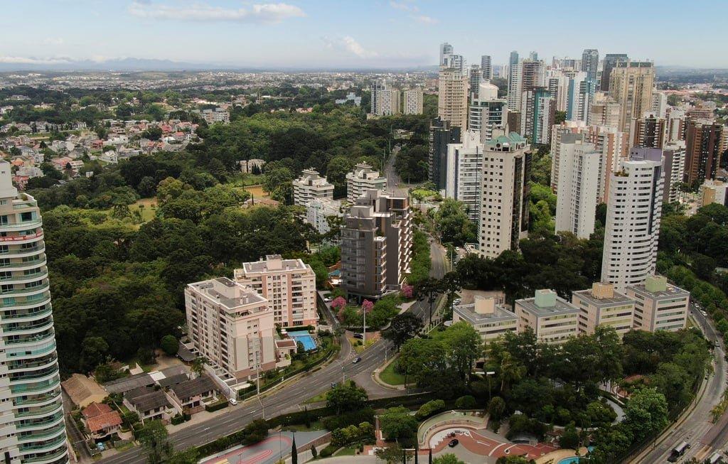 Cobertura Duplex Ecco 260.11m² 3D Av. Monsenhor Ivo Zanlorenzi Curitiba - Aerea