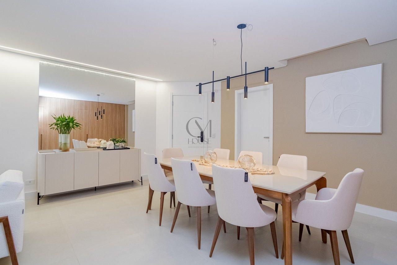 Apartamento mobiliado e decorado com 3 suítes e móveis sob medida Avenida Sete de Setembro Curitiba - 