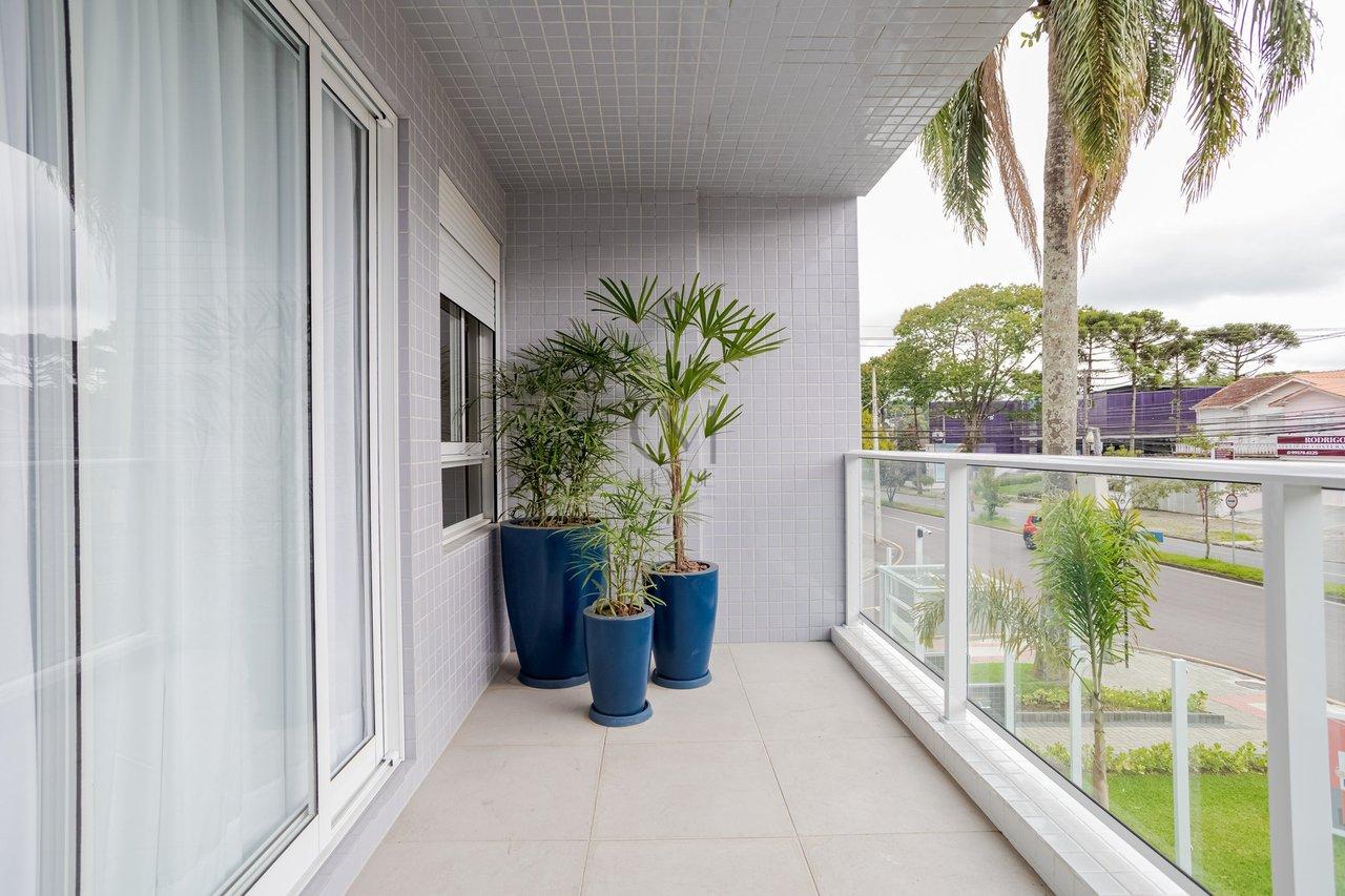 Apartamento mobiliado e decorado com 3 suítes e móveis sob medida Avenida Sete de Setembro Curitiba - 