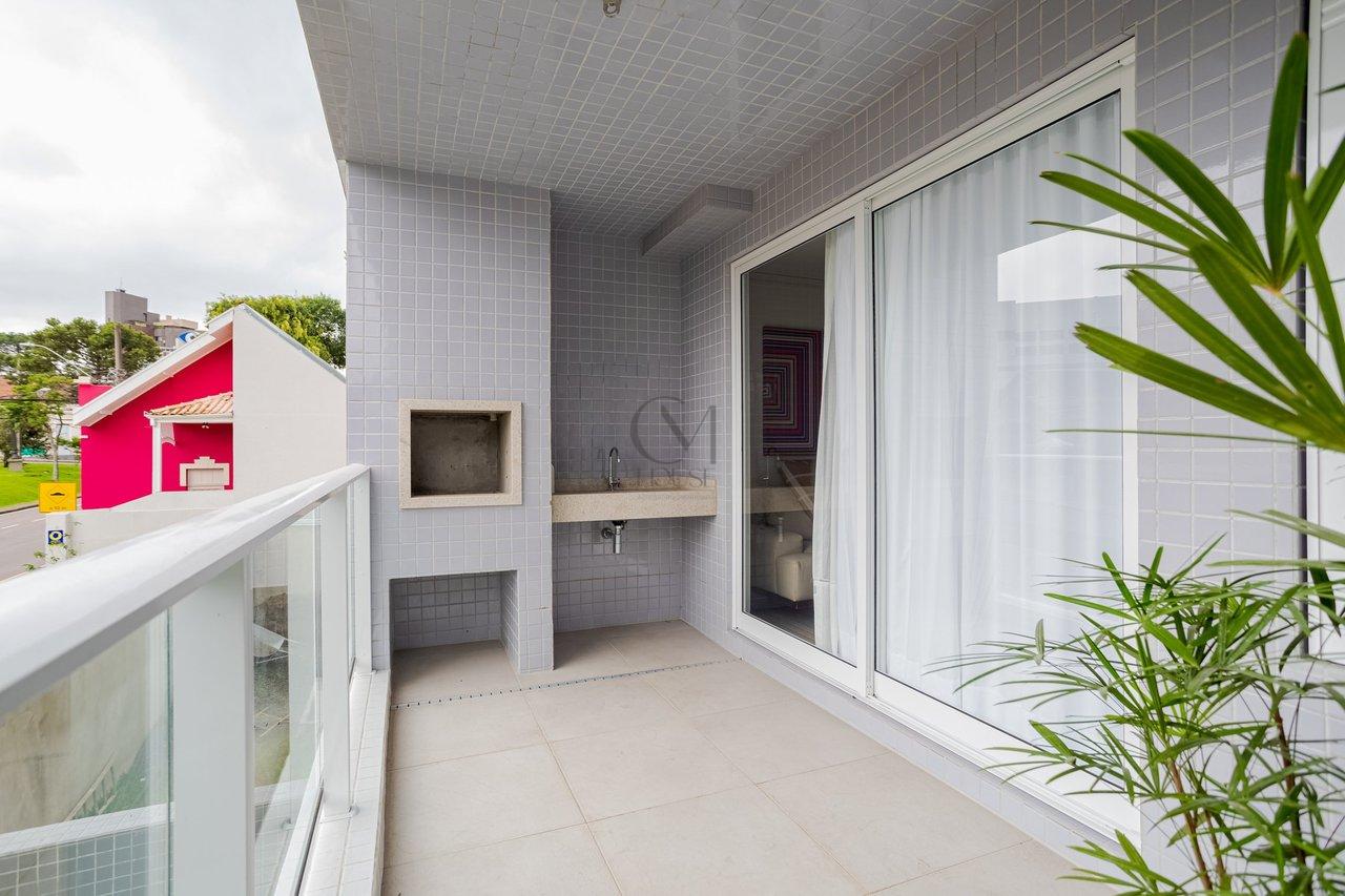 Apartamento mobiliado e decorado com 3 suítes e móveis sob medida Avenida Sete de Setembro Curitiba - 