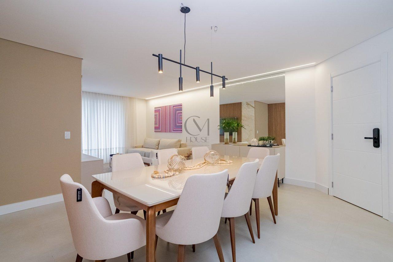 Apartamento mobiliado e decorado com 3 suítes e móveis sob medida Avenida Sete de Setembro Curitiba - 
