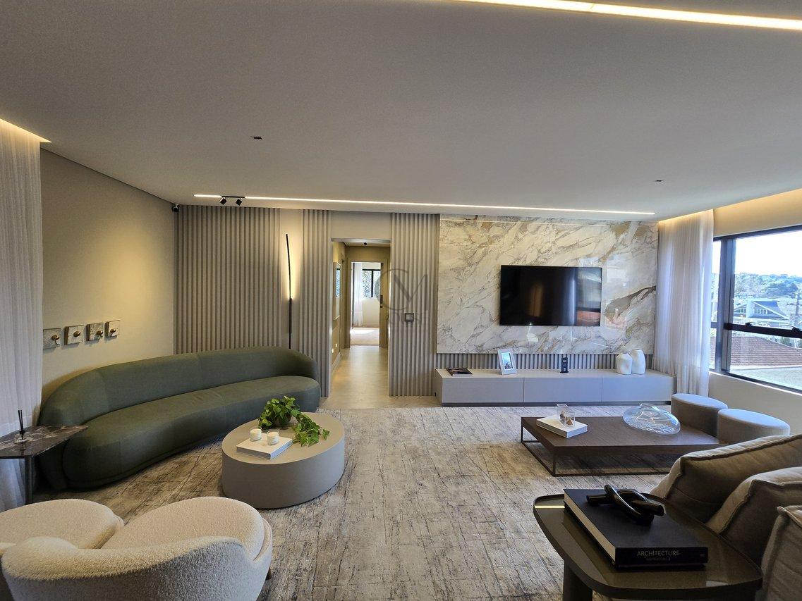 Belíssimo Apartamento com 3 suítes 100% mobiliado no Centro Cívico Rua Vieira dos Santos Curitiba - 