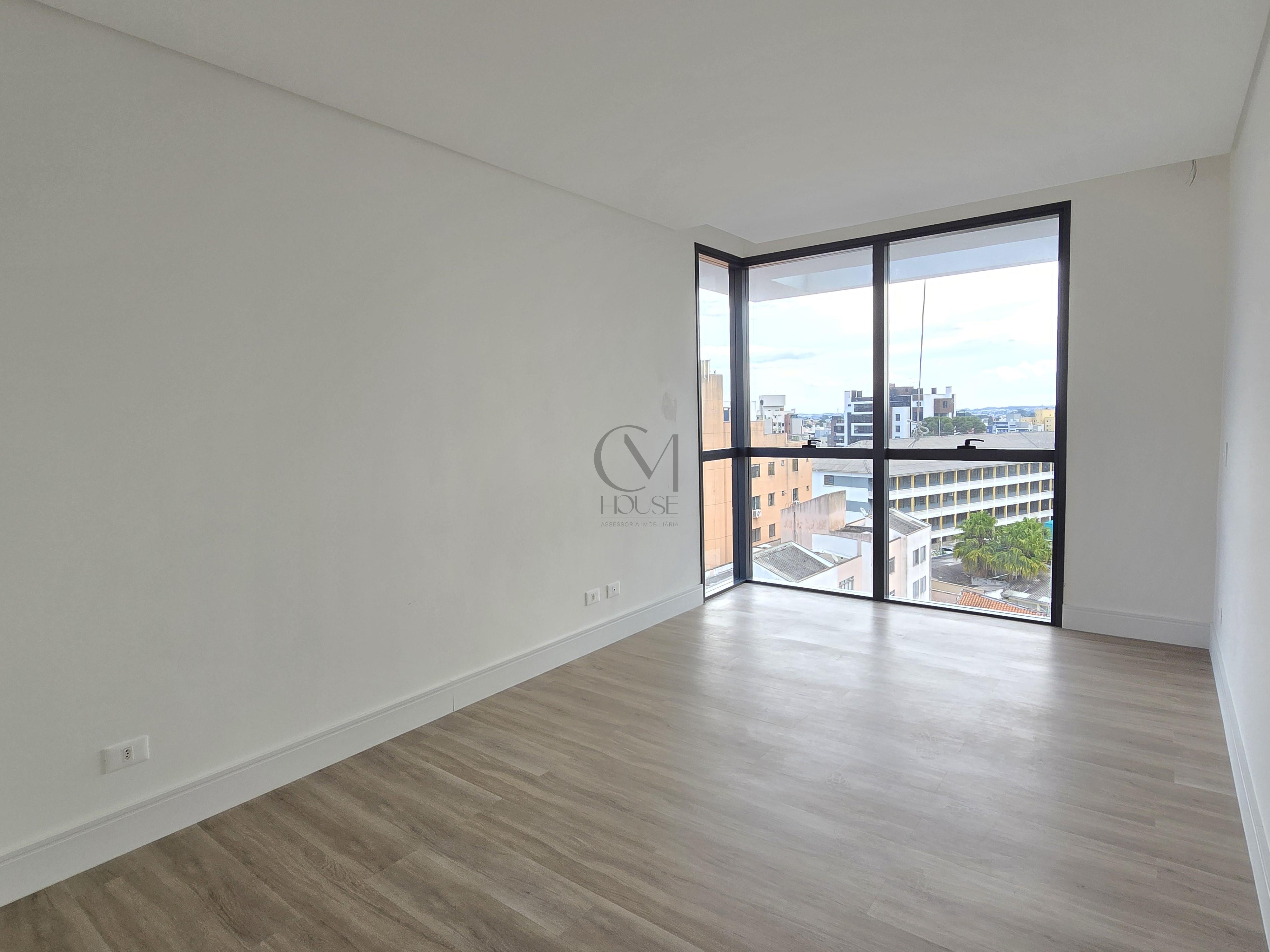 Apartamento com 3 su&iacute;tes novo com vista livre Rua Herculano Carlos Franco de Souza Curitiba - 