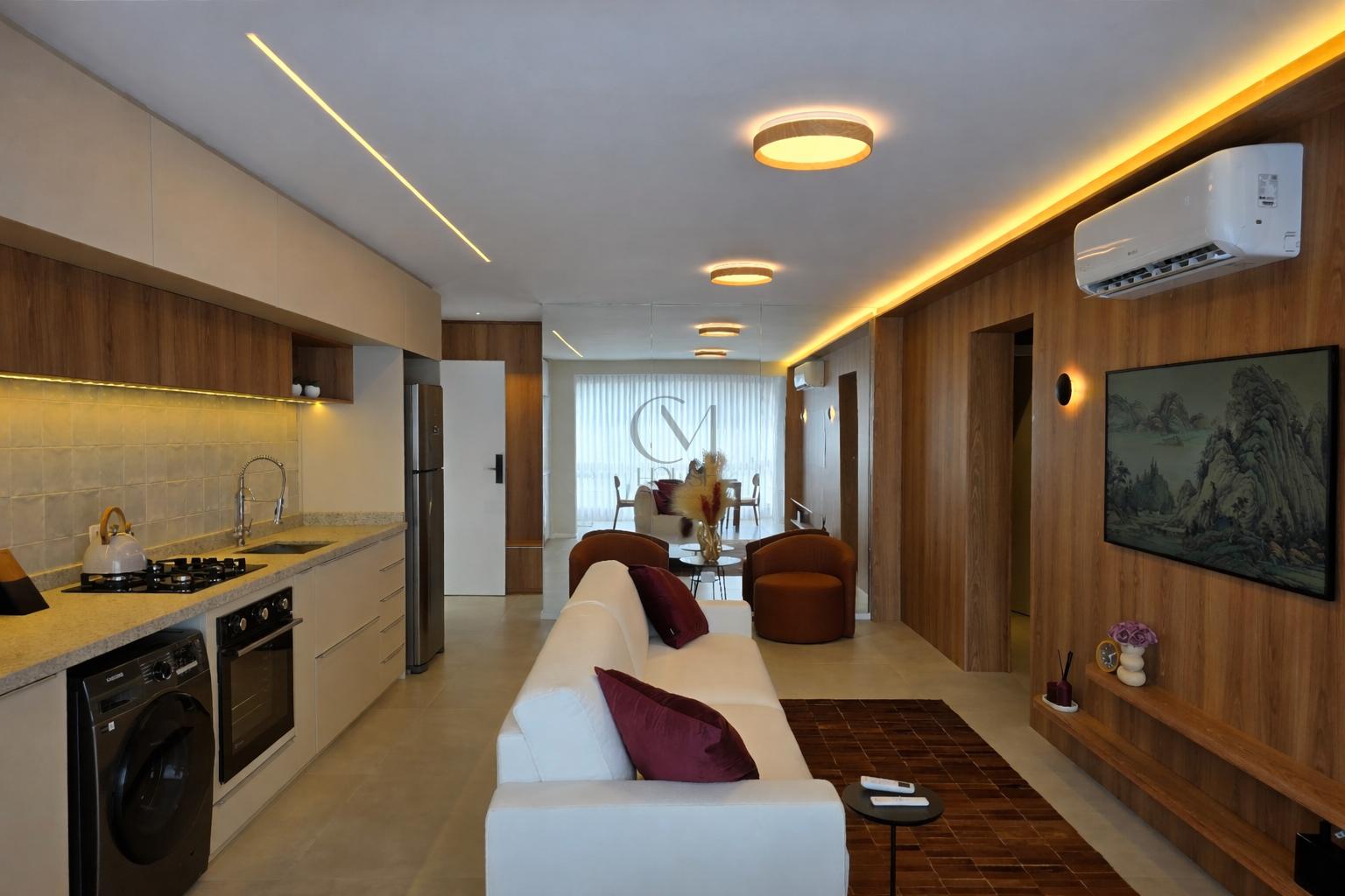 Apartamento com 3 quartos (1 su&iacute;te) em condom&iacute;nio clube no Vila Izabel Rua Professor Álvaro Jorge Curitiba - 