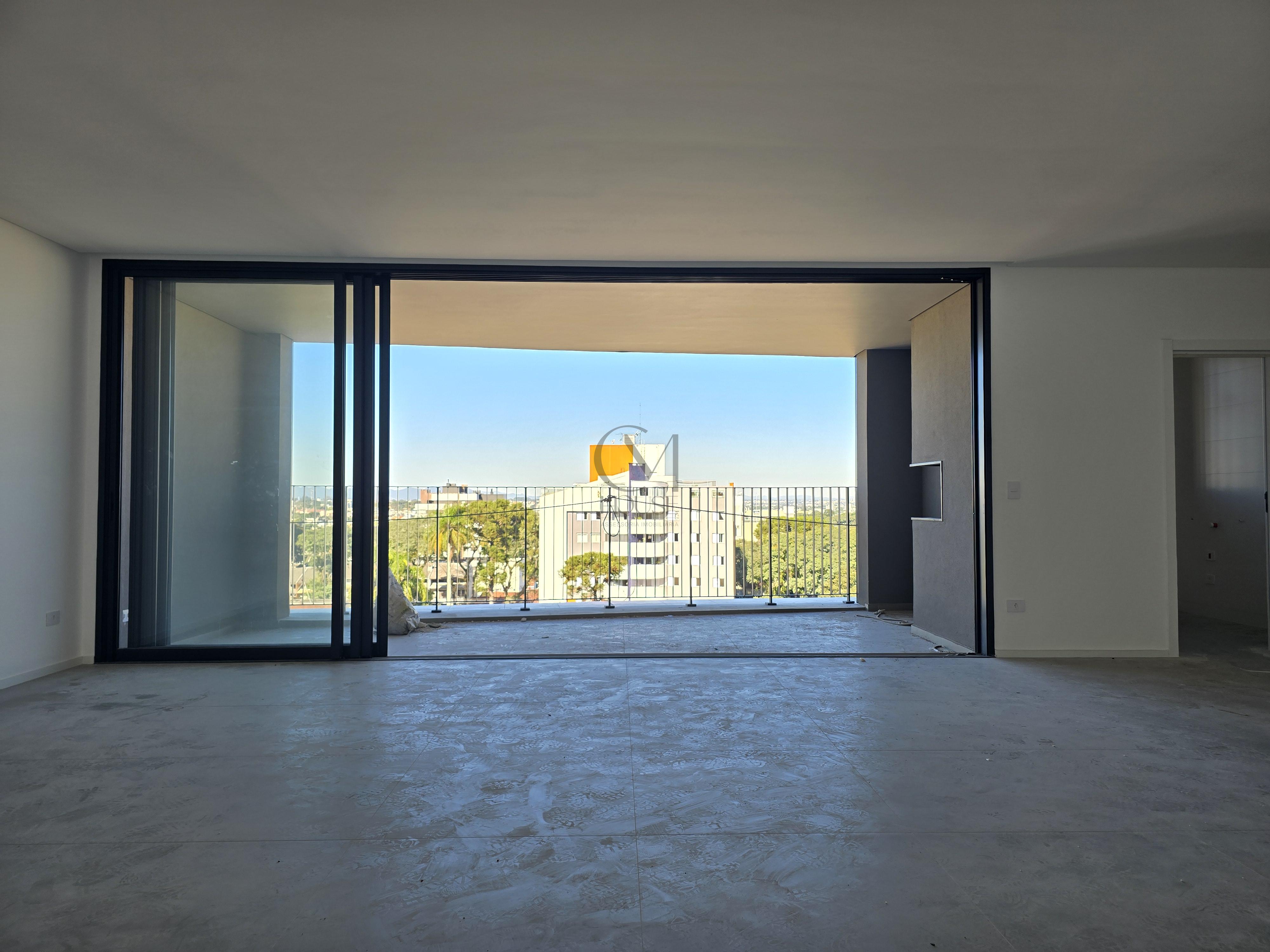 Bel&iacute;ssimo apartamento novo com 3 su&iacute;tes e vista livre Rua Professor Assis Gonçalves Curitiba - 