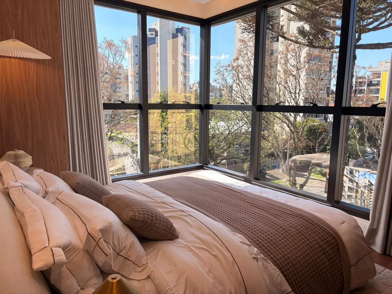 3 su&iacute;tes mobiliado e decorado no Bigorrilho Alameda Princesa Izabel Curitiba - 
