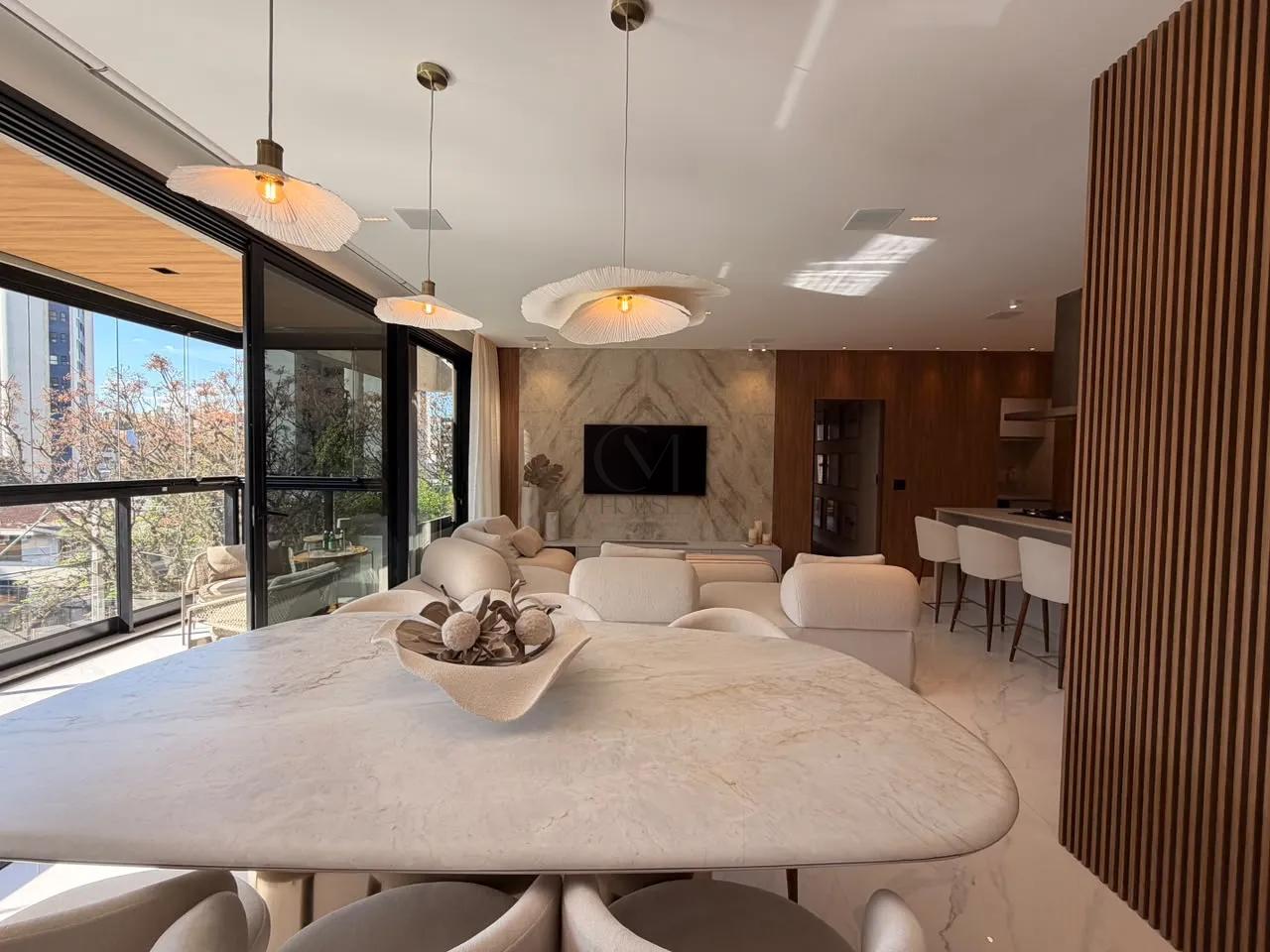 3 su&iacute;tes mobiliado e decorado no Bigorrilho Alameda Princesa Izabel Curitiba - 