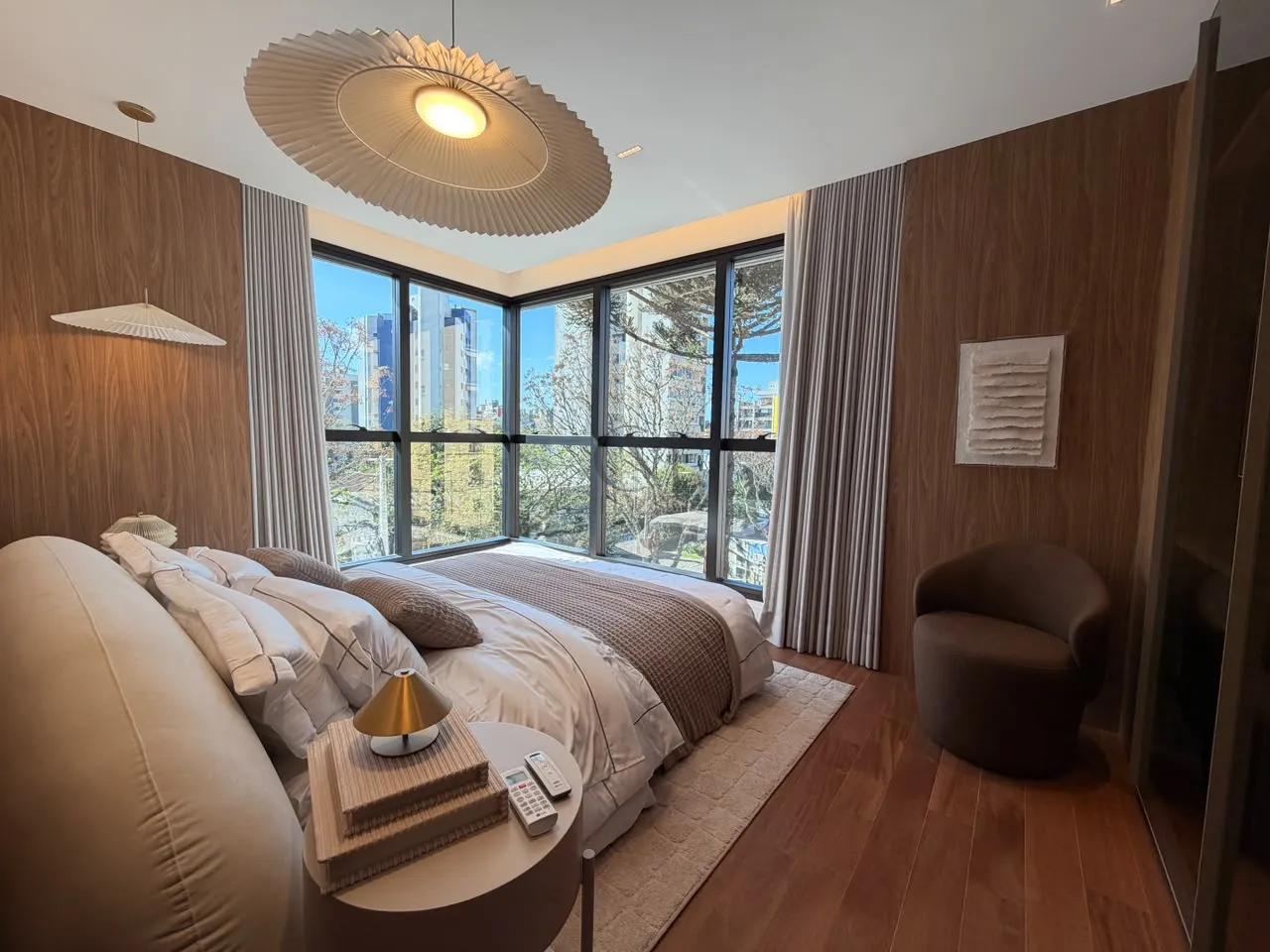 3 su&iacute;tes mobiliado e decorado no Bigorrilho Alameda Princesa Izabel Curitiba - 