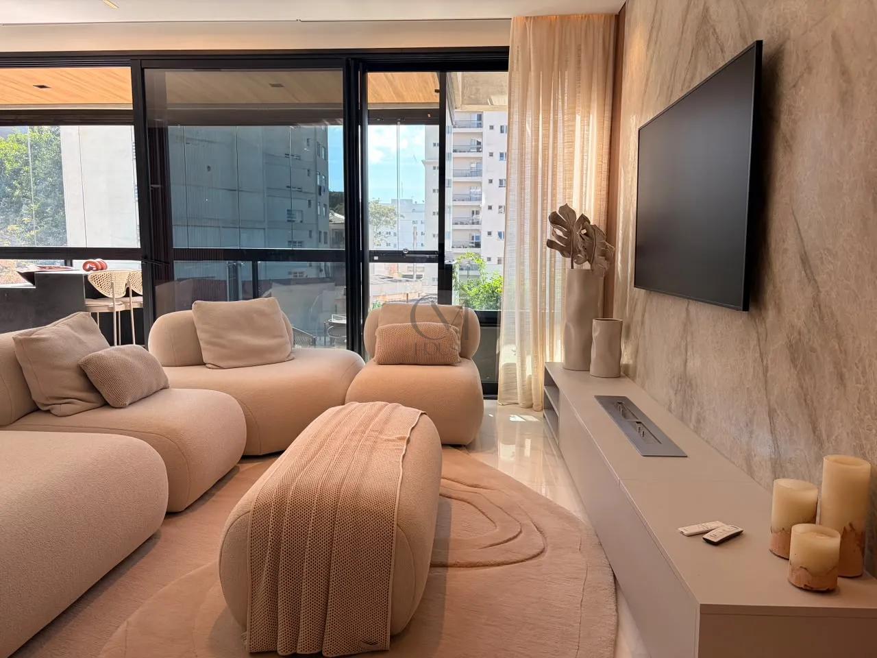 3 su&iacute;tes mobiliado e decorado no Bigorrilho Alameda Princesa Izabel Curitiba - 