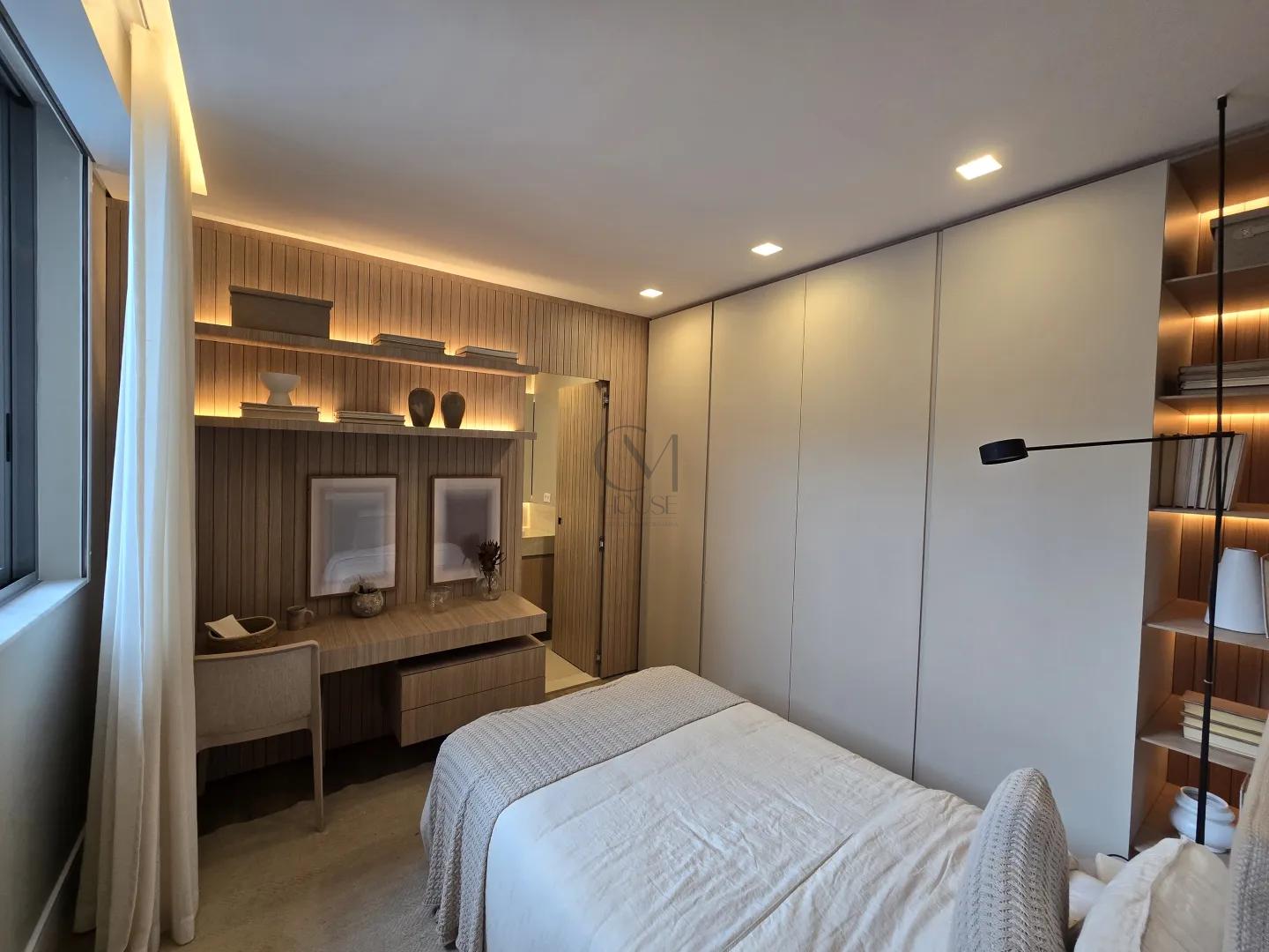 Apartamento 3 su&iacute;tes decorado e mobiliado em frente ao Parque Barigui  Curitiba - 