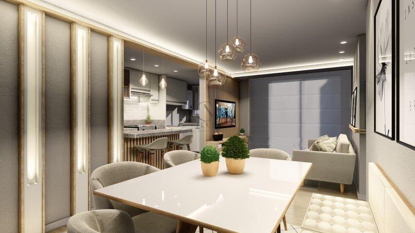 Apartamento Mazza Capão Raso 77.73m² 3D José Zaleski Curitiba - 