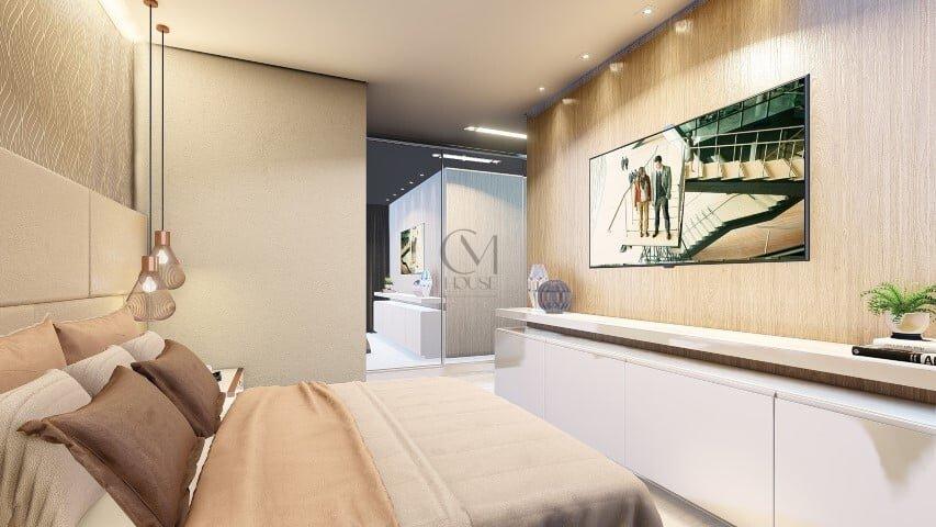 Apartamento Mazza Capão Raso 77.73m² 3D José Zaleski Curitiba - 