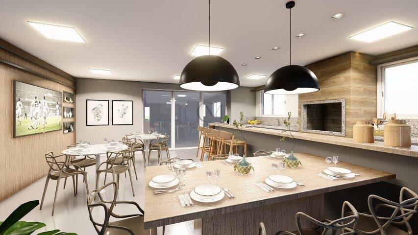 Apartamento Mazza Capão Raso 77.73m² 3D José Zaleski Curitiba - 