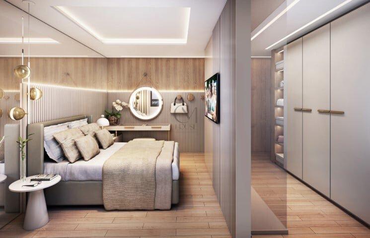 Apartamento com 3 quartos (1 suíte) próximo ao Jardim Botânico Avenida Presidente Affonso Camargo Curitiba - 