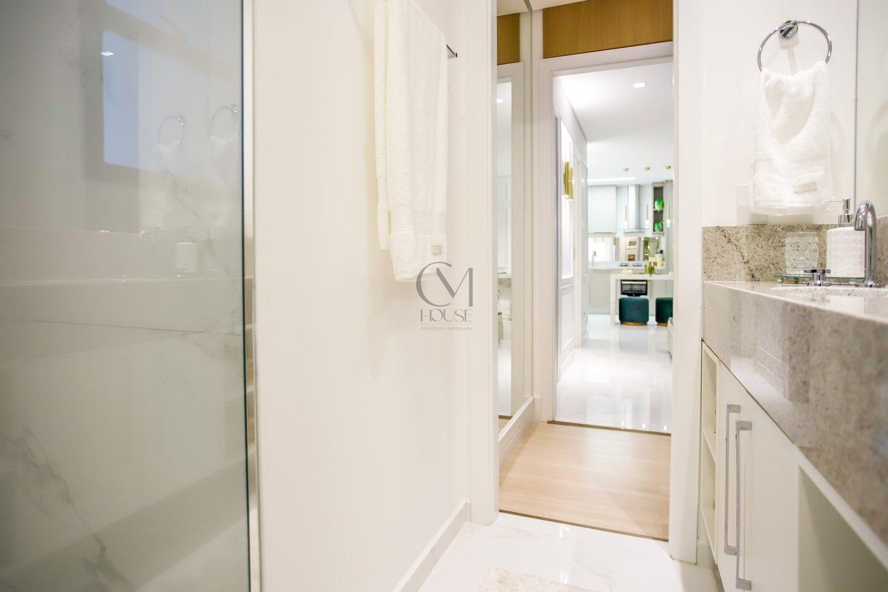 Apartamento no 25º vista livre e face norte Avenida Presidente Affonso Camargo Curitiba - 