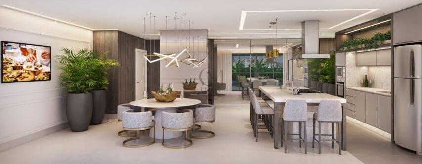 Apartamento com 3 quartos (1 suíte) próximo ao Jardim Botânico Avenida Presidente Affonso Camargo Curitiba - 