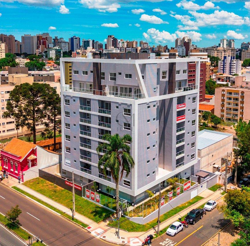Apartamento mobiliado e decorado com 3 suítes e móveis sob medida Avenida Sete de Setembro Curitiba - 