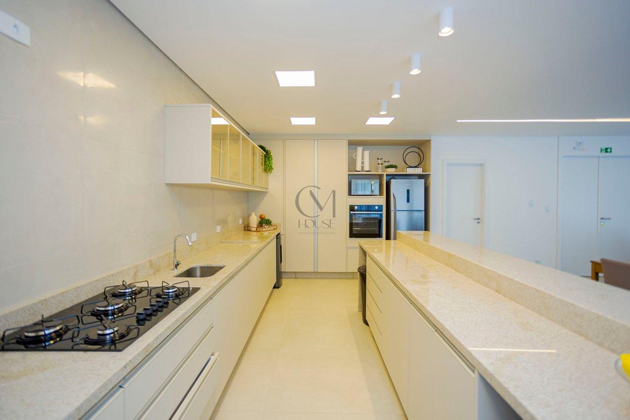 Apartamento mobiliado e decorado com 3 suítes e móveis sob medida Avenida Sete de Setembro Curitiba - 