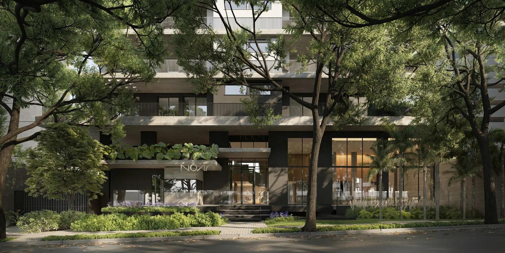 Apartamento 3 su&iacute;tes decorado e mobiliado no Cabral Rua Belém Curitiba - 