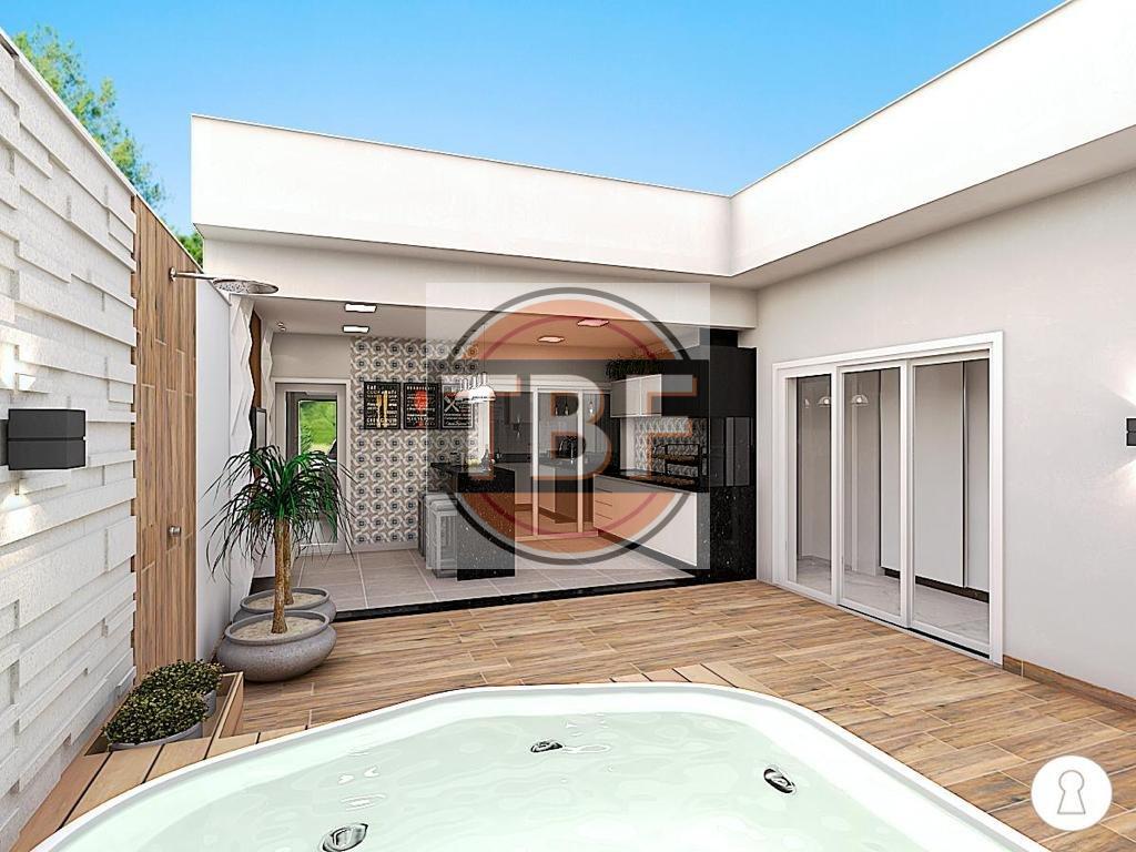 Casa térrea nova no Condomínio Jardim Laguna em Indaiatuba - Indaiatuba - 