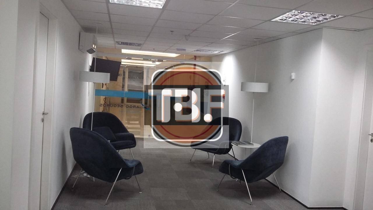 Sala comercial mobiliada e pronta para uso no Brooklin - São Paulo - 