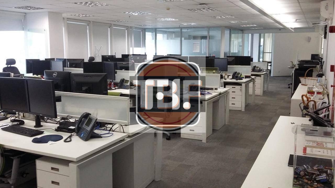 Sala comercial mobiliada e pronta para uso no Brooklin - São Paulo - 