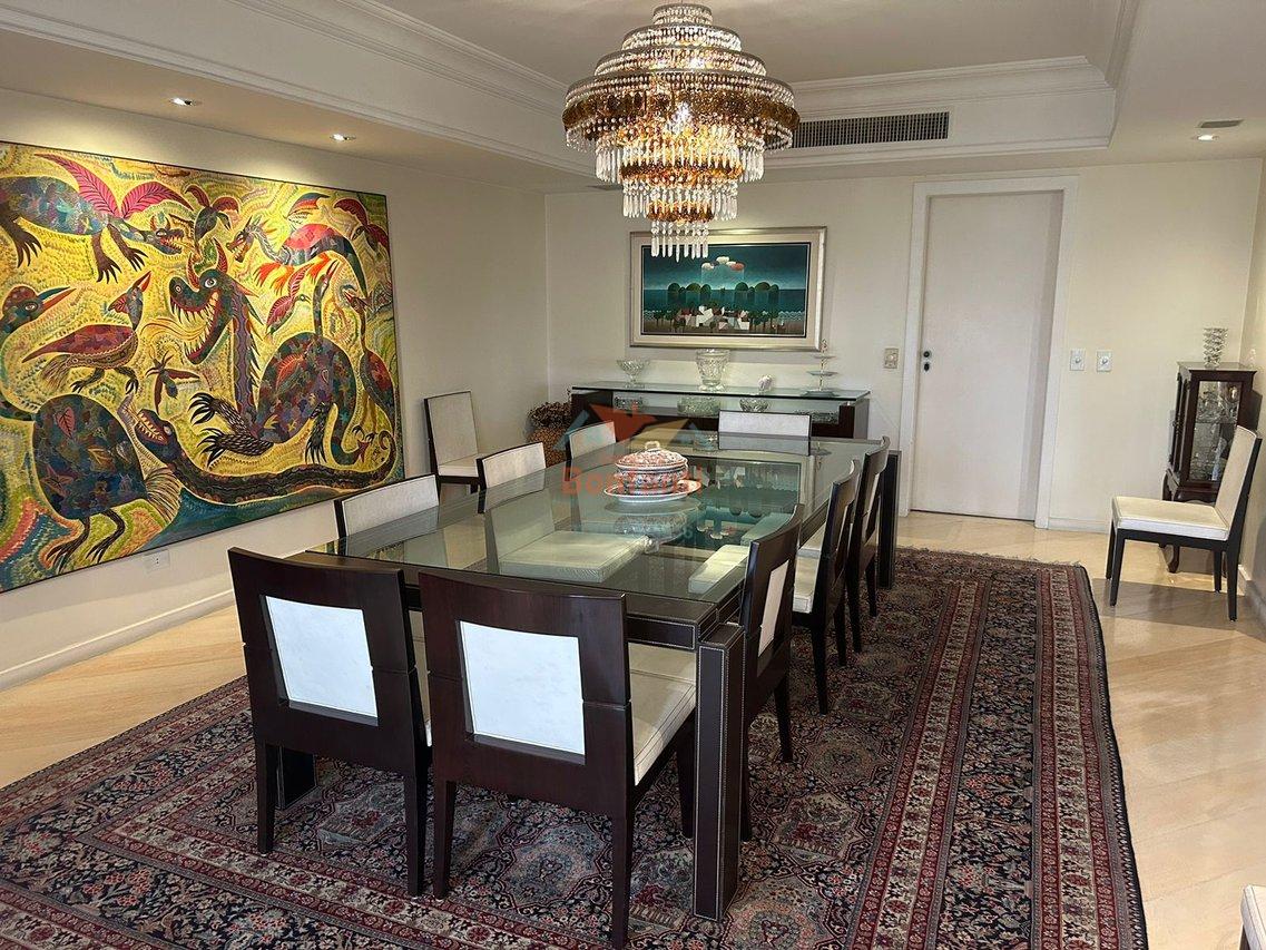 Vendo ou Alugo luxuoso apartamento de 487m2 no Morumbi ao lado da Graded School Avenida José Galante São Paulo - 