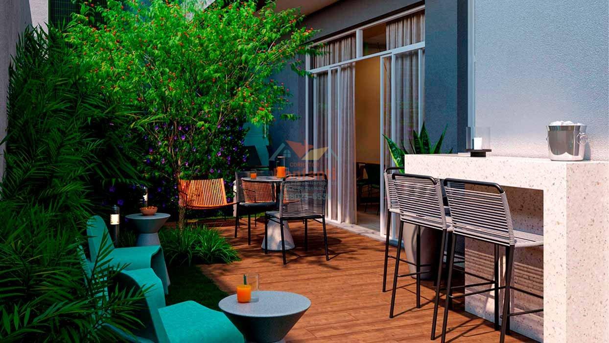 Apartamento com 1 dormitório no Bairro de Santa Cecília - SP Rua das Palmeiras São Paulo - 