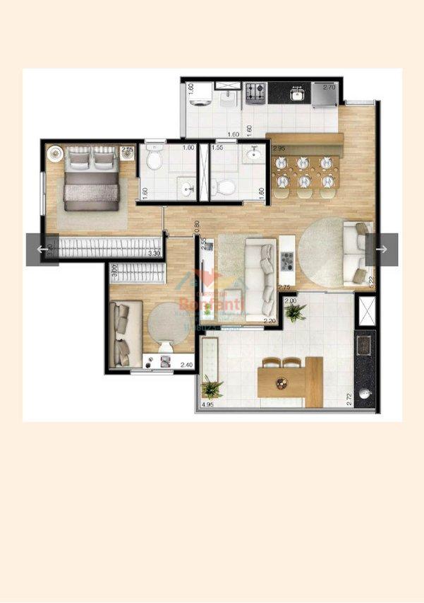 Vendo excelente apartamento no Jardim Da Glória/Vila Mariana - São Paulo Rua Pereira Caldas São Paulo - 