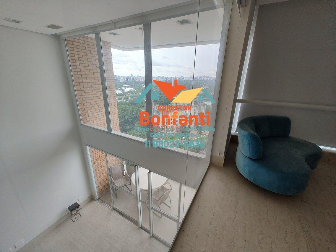 Alugo cobertura Triplex com vista para o Parque do Ibirapuera Rua Tangará São Paulo - 