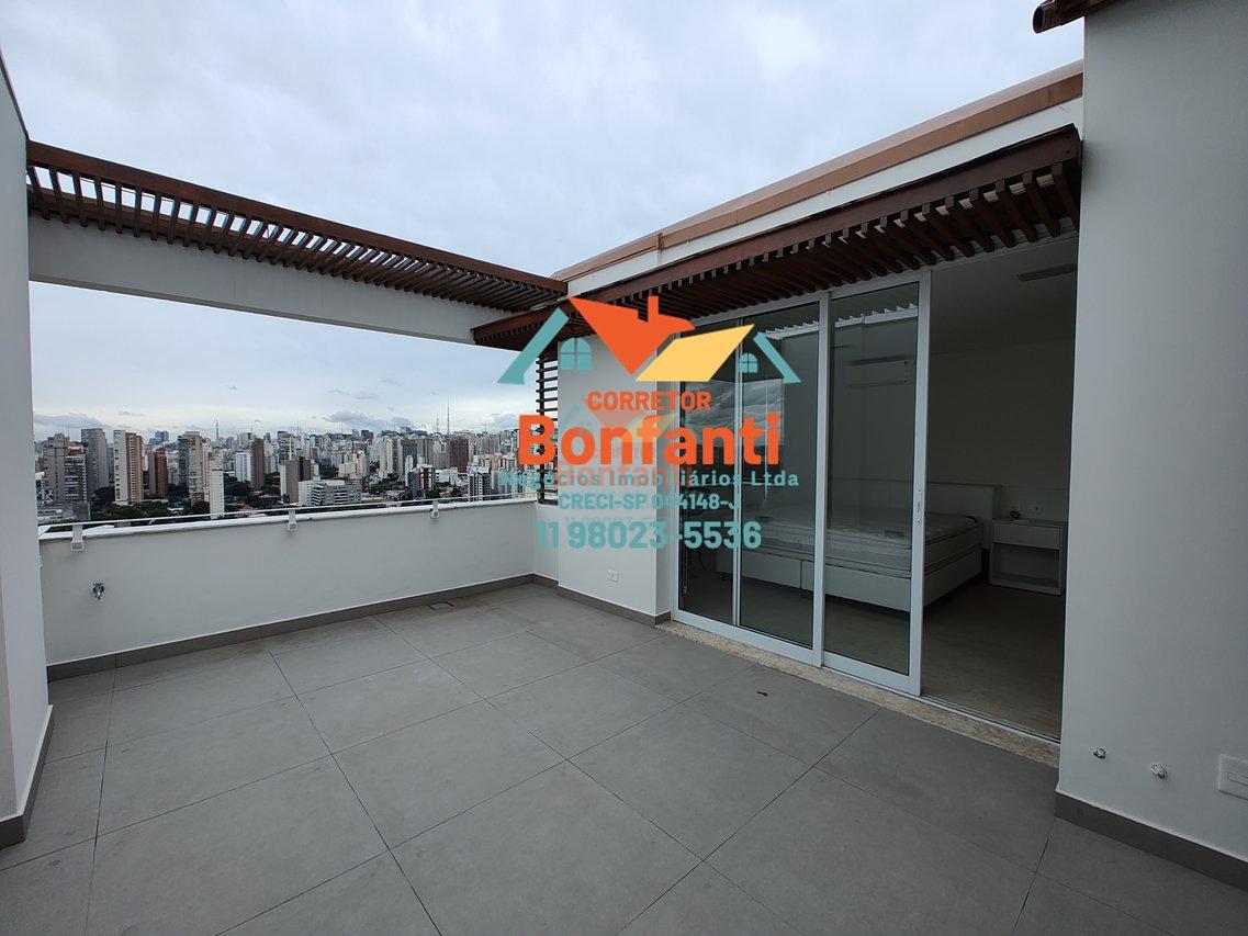 Alugo cobertura Triplex com vista para o Parque do Ibirapuera Rua Tangará São Paulo - 