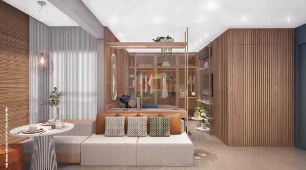 Studio Marquês Ipiranga - Residencial 1 dormitório 30m² Marquês de Olinda São Paulo - 