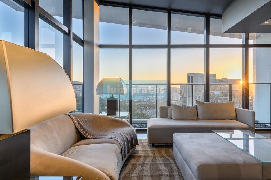 Apartamento Float Residences 43.93m² 1D Senador Tarso Dutra Porto Alegre - Living