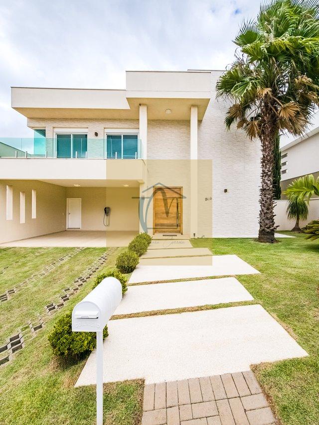 Casa Nova de Alto Padrão no Condomínio Campo de Toscana, Vinhedo/SP - Vinhedo - 