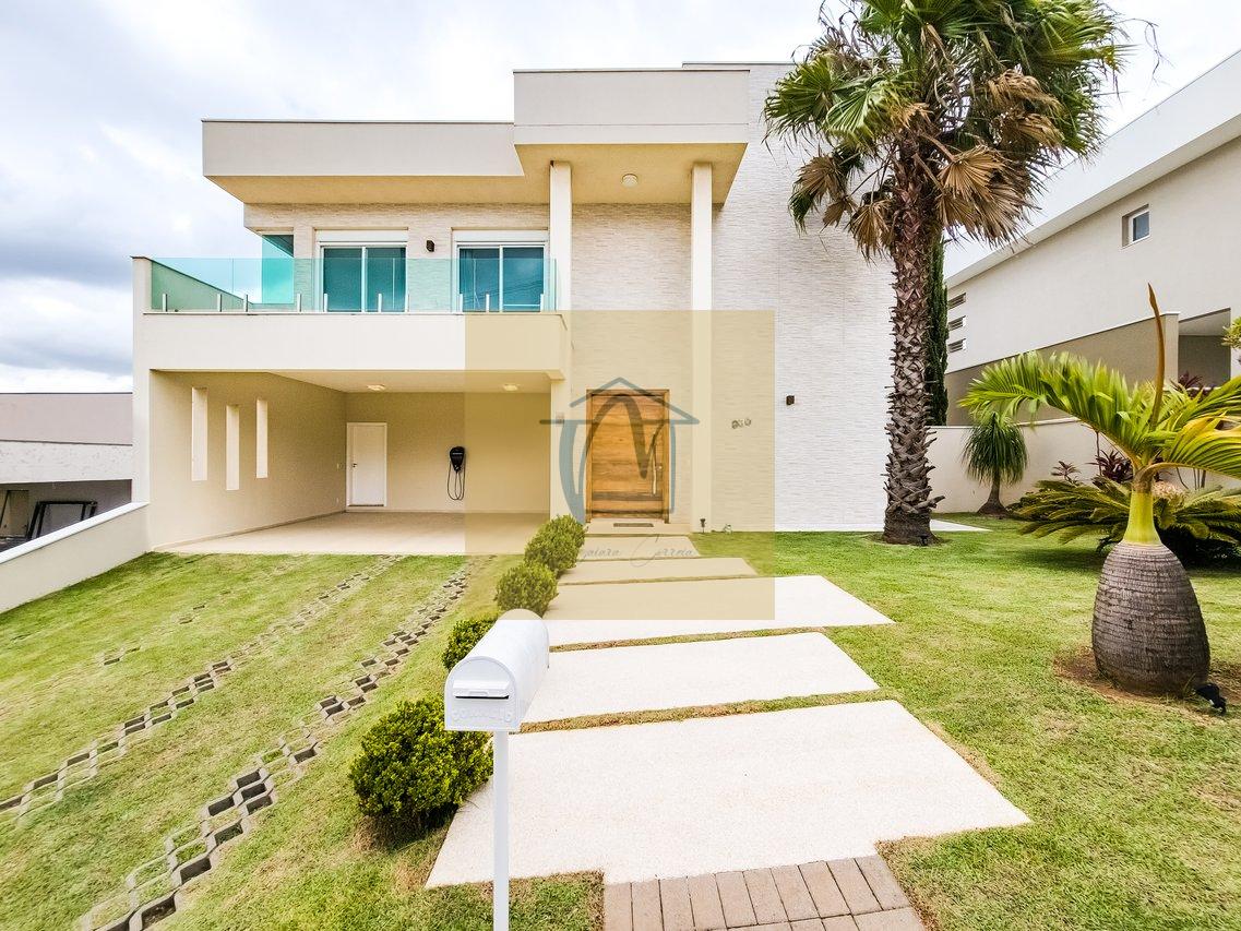 Casa Nova de Alto Padrão no Condomínio Campo de Toscana, Vinhedo/SP - Vinhedo - 