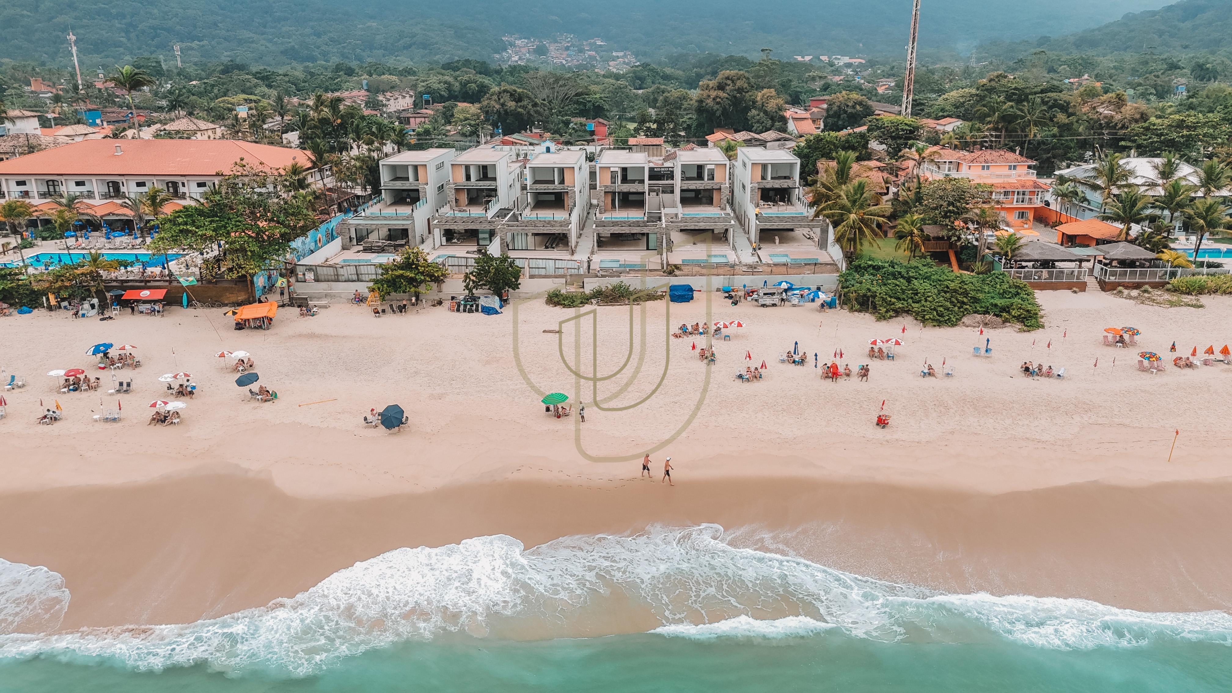 Alto Padr&atilde;o P&eacute; na Areia Maresias - S&atilde;o Sebasti&atilde;o SP  São Sebastião - 
