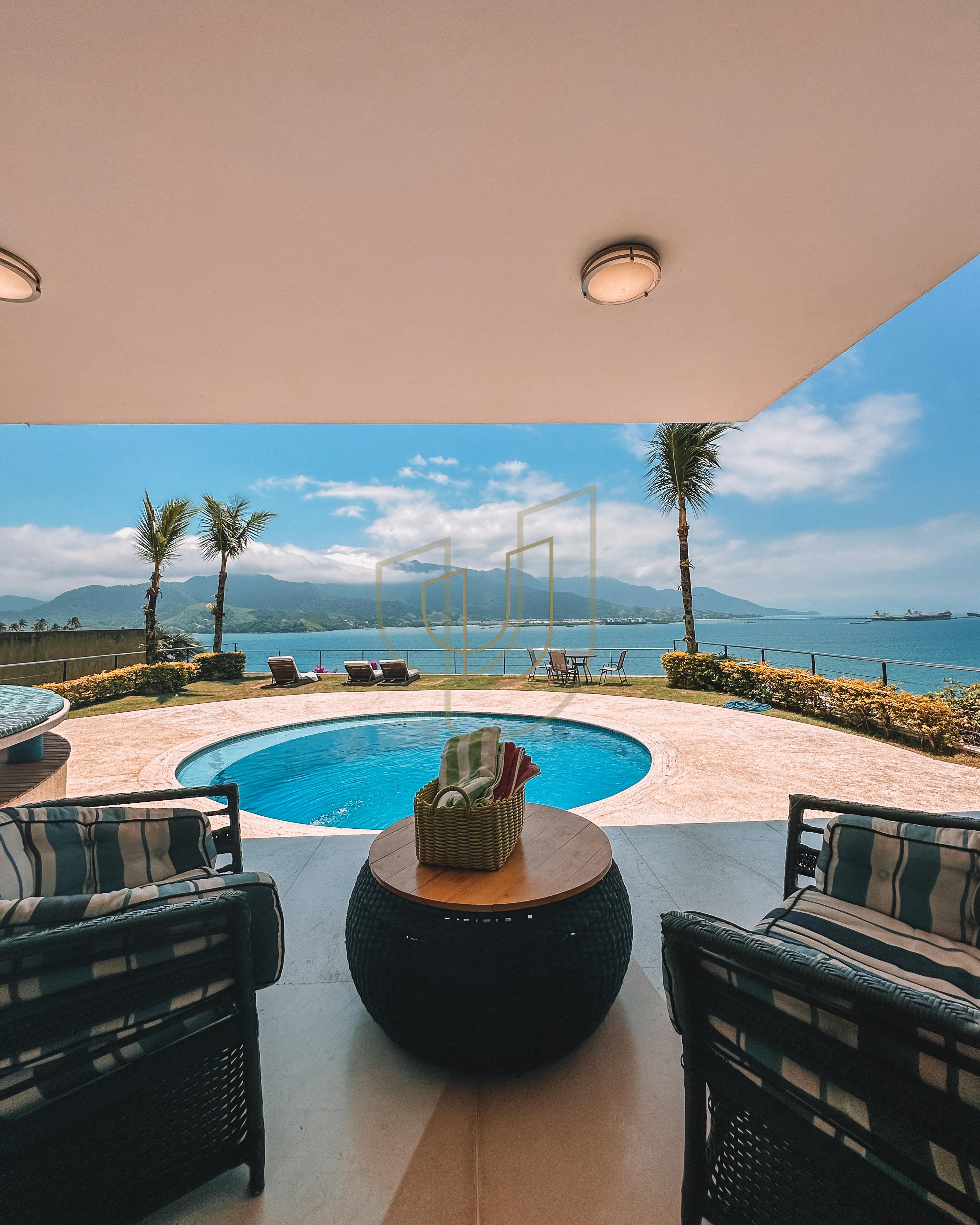 Mans&atilde;o incr&iacute;vel com vista mar e lazer suspenso em Ilhabela/SP  Ilhabela - 