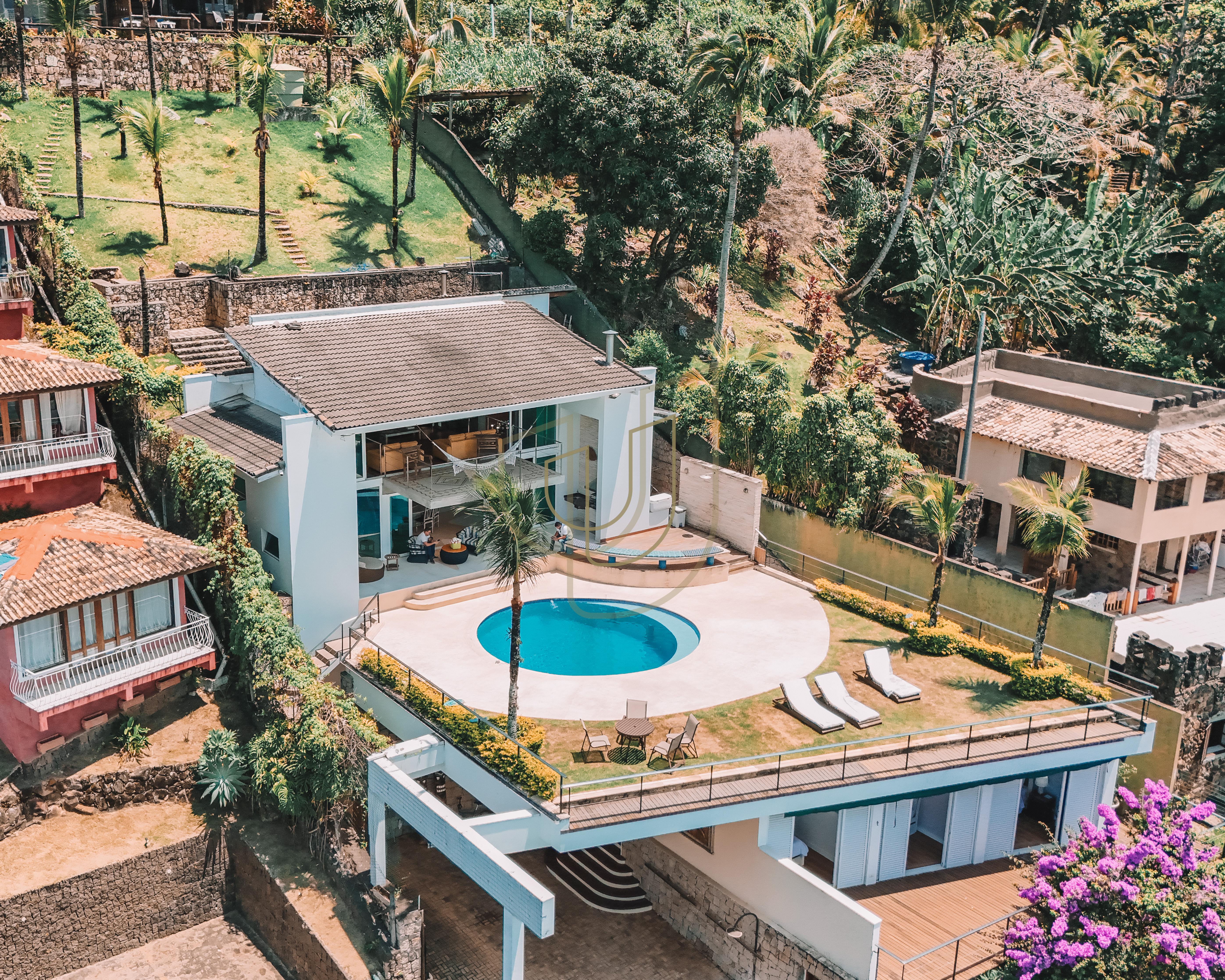 Mans&atilde;o incr&iacute;vel com vista mar e lazer suspenso em Ilhabela/SP  Ilhabela - 